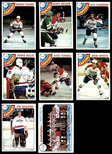 1978-79 Topps Washington Capitals Set Set Washington Capitals-Hockey Ex Capitals-Hockey