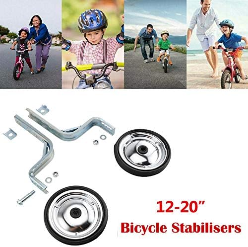 Rodas de treinamento de serviço pesado universal de Abaodam para crianças de bicicleta 12/14/16/18/ 20 polegadas crianças