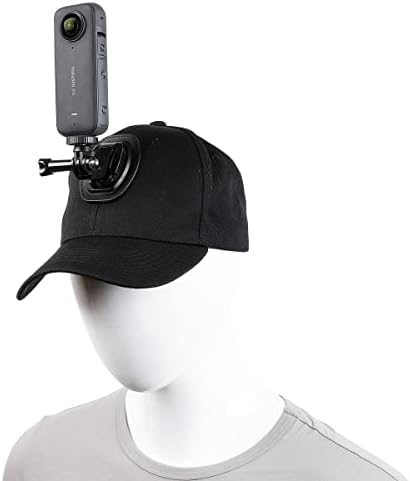 Chapéu de boné de beisebol com ação de ação para o Insta360 One X3/ One X2/ One RS/ One R/ GoPro Hero 11