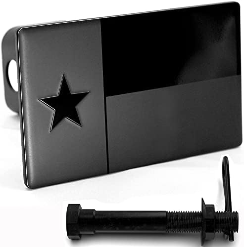 Capa de engate de metal da bandeira do estado do Texas