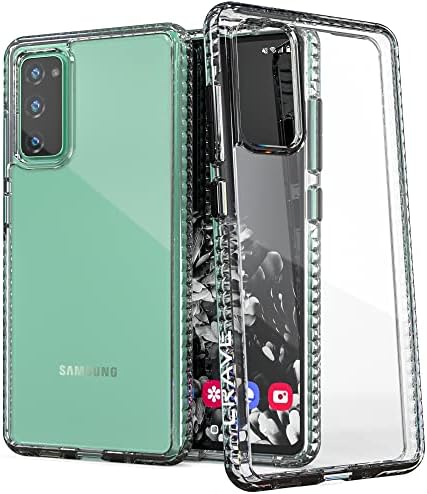 Crave Clear Guard para Samsung Galaxy S20 FE 5G Case - Black