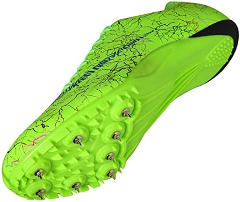VXCDFR SPIKES SAPOS SAPATOS ATHLETIC Sprint masculino de corrida de corrida Sneakers Sneakers Professional Campo Campo Running Track & Field Shoes para jovens respiráveis ​​leves leves