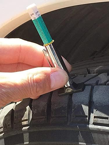 Sjydq Car pneu pneu pista de piso automóvel espessura do medidor de bitola de 25 mm