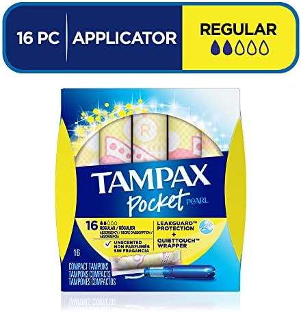 Tampax Pocket Pearl Tampões absorvidos regular