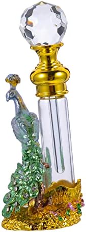 Garrafa de perfume aquecida garrafa de óleo essencial decoração vintage decoração de desktop decoração terrário decoração de perfume