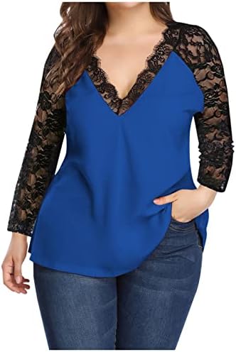 Tamanho mais plus do Mal para mulheres Lace Basic Basic-deco