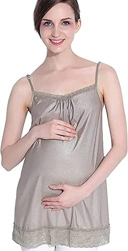 Avental anti-radiação da Darzys, vestidos anti-radiação da mulher tanques de maternidade Proteção de radiação de fibra de prata barriga