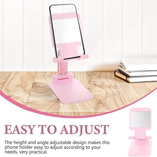 Hemobllo Phone Holder Holder Titular Ajuste Tablet Stand dobrável Telefone celular Suporte de mesa de mesa do suporte de telefone Altura do comprimido ajustável Tablet Stand Phone Cell Stand Phone Stand Stand Stand