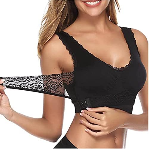 Fechamento feminino Bra Sports Sports Bras Cross Fechamento Bralette Push Uns Thorthere Trench Up Brassiere