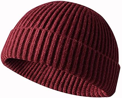Miashui picada chapéu acrílico inverno malha malha chapéu boné homem quente para mulheres bonés de beisebol