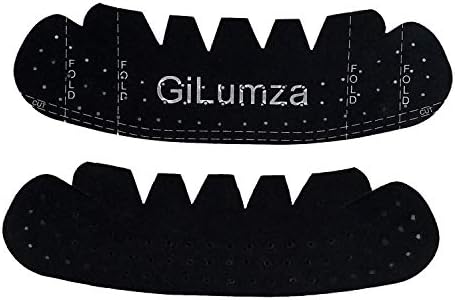 Gilumza 4pk Bascutas de beisebol preto insere a coroa de tira da coroa flexível e longa de chapéu de plástico de longa duração Suporte de revestimento para tampas de snapback Caps