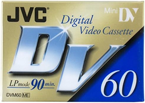 JVC - Cassete de vídeo digital - M -DV60ME - Mini DV em branco - 90 minutos - 3 pacote