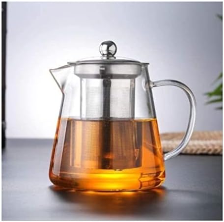 Chaleira de chá de ervas chaleira 750 ml de vidro resistente ao calor