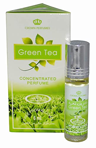 Al-RE-RAB TEA VERDE ATAR ALOCHOL Free Longing Perfume Longa 6ml.