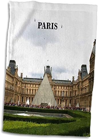 3drose Florene France - O Louvre no Dia da Bastilha - Toalhas