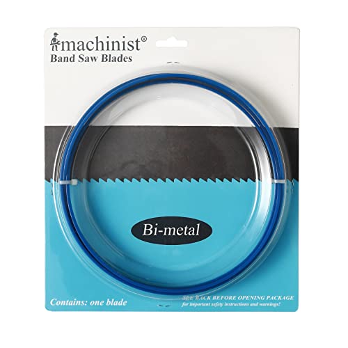 IMACHINIST S8534812 M42 BILHAS BIMETAL DE BILAÇÃO BLADES DE 85 LONGO, 3/4 de largura, 0,025 de espessura, 8/12 TPI