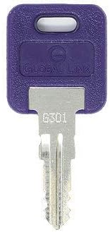 Link global G368 Chave de substituição: 2 chaves