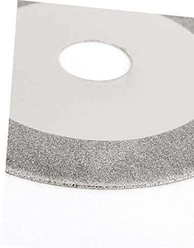 X-Dree 100mmx20mmx1mm vidro de vidro de cerâmica moagem de corte de corte de corte de disco de prata (100 mm x 20 mm x 1 mm de vidrio