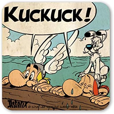 Asterix e Obelix Logoshirt® Coaster 10x10cm