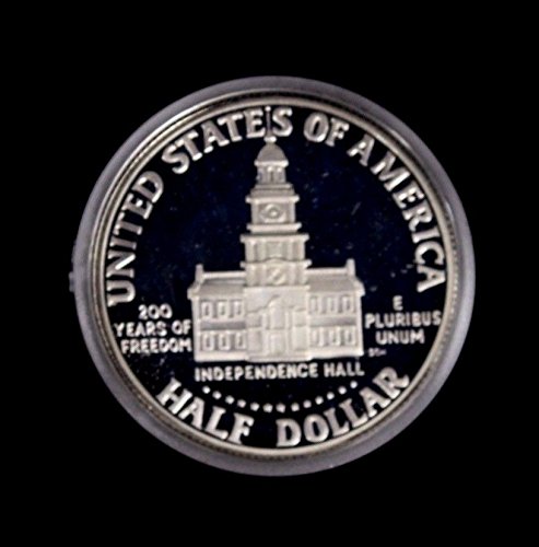 1976 S 40% Silver Kennedy Meio dólar à prova de gema de meio dólar brilhante