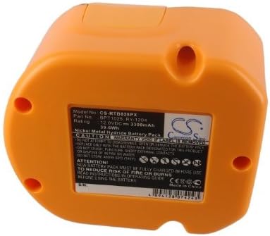 Cameron Sino Novo ajuste da bateria de substituição para Ryobi BID1211, CCD1201, CHD1201, CTH1201, CTH1202, CTH1202K, CTH1202K2,