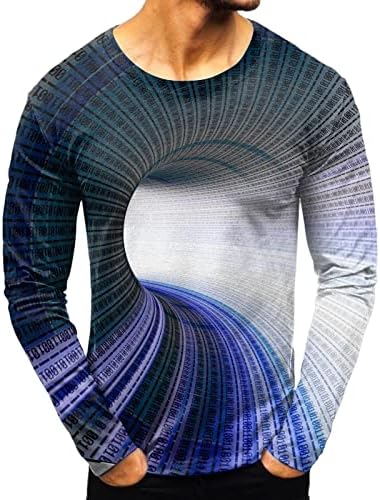 2022 Novos camisetas masculinas de moda de moda casual abstrato impressão digital redonda pescoço t mamãe de beisebol engrenagem