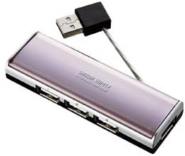 Sanwa Supply USB-HUB236SV USB 2.0 Hub, prata