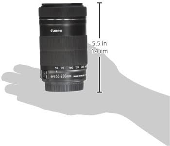 Canon EF-S 55-250mm F4-5.6 é STM