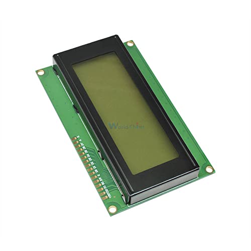 2004 204 20x4 Módulo de exibição LCD de caracteres HD44780 Blacklight amarelo do controlador para Arduino