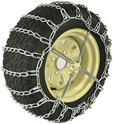 A ROP SHOP | Par de 2 cadeias de pneus de ligação e tensionadores para Kawasaki Mule UTV com pneus 14x4x6