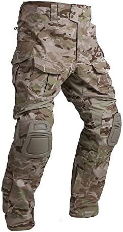 Calças táticas do Emersongear G3, calças de carga ripstop para homens de treinamento de caça ao exército do exército