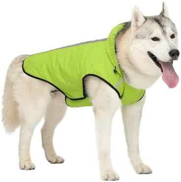 Hosd Pet Dog Casaco Permeável Cão de Vesto de Veludo de Voneio Reflexivo Roupas ao Externo de Pet Small Medium Big Dog Pet Jacket