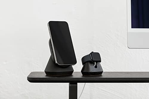Okywood Phone Stand Stand Compatível com Apple MagSafe Carregador - Carregador de telefone sem fio - Estação de suporte de carregador