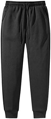 Bolsas de lã térmicas de perneiras casuais calças masculinas espessadas com calças esportivas casuais alinhadas