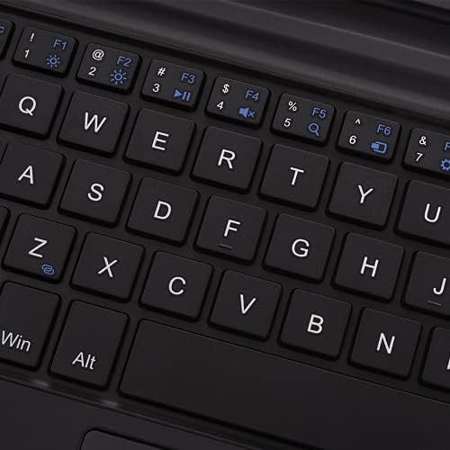 Capa do tipo Zoof projetado para o teclado sem fio da superfície do Microsoft GO3 Go2 Go2 Go portátil Slim Bluetooth Wireless Teclado com teclado de tablet Touchpad 7 Tectas de retroilumação de cor de cor
