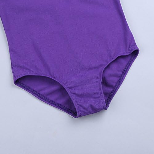 Doomiva Kids Girls Splice Ballet Leotards Criss Cross Back Bodysuuit de dança Ginástica Macacão de Mesh de Yoga Mesh