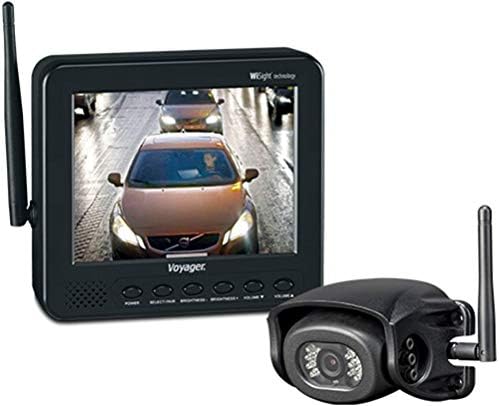 ASA Voyager Wireless Wisight Camera System com 5,6 Monitor para trailers pré -cabos