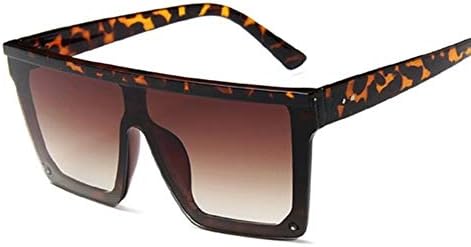 Óculos de sol quadrados pretos, senhoras Big Fashion Fashion Retro Mirror, óculos de sol femininos damas, óculos de proteção