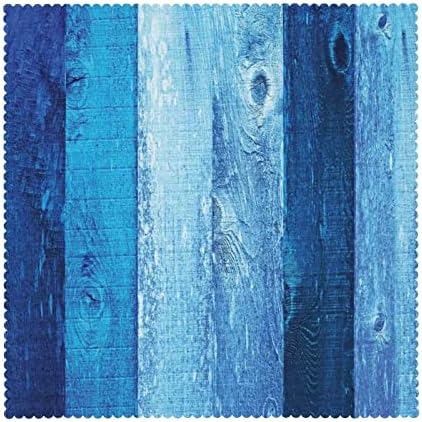 Toca de mesa quadrada de padrão azul marinho de zucrcffy, 40x40 polegadas, manchas resistentes à tampa de mesa quadrada