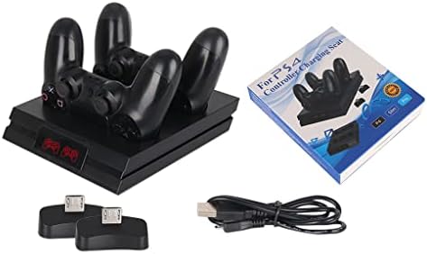 NA controlador de jogo carregando carregamento carregamento de suporte de suporte de gambet com indicador para controlador PS4