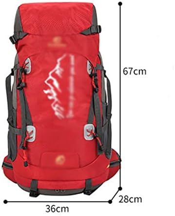 LLly 70l Mountainering Bag A Outdoor Camping Backpack de grande capacidade Viagens de mochila mochila mochila (cor: D, tamanho