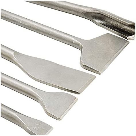 Conjunto de cortadores de moagem de superfície de 6 pedaços de SDS mais cinzel para o cinzel Slot slot slot slot cinzel cinzel martelo elétrico broca de martelo para perfuração de parede de tijolos de concreto quebrado
