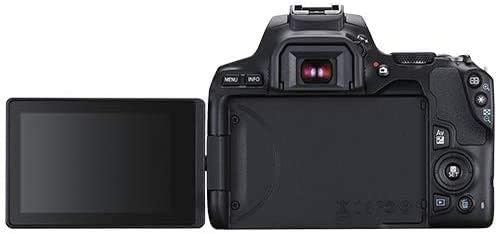 EOS 250D/REBEL SL3 Digital SLR Câmera Corpo com EF-S 18-55mm f/3.5-5.6 Lente 3 Lente DSLR + Canon 75-300 Kit de lente Faciado com pacote completo de acessórios-Modelo Internacional