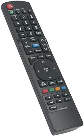 AKB72915266 Substitua o controle remoto compatível por TV LG 19LE5300 22LE5300 22LE5500 22LV255C-UA 26LD352C 26LE5300 26LE5500 2LD450