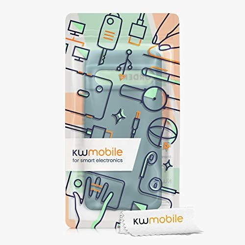 Case de silicone Kwmobile TPU compatível com o Google Pixel 7 Pro - Case Slim Telefone com acabamento suave - Noite