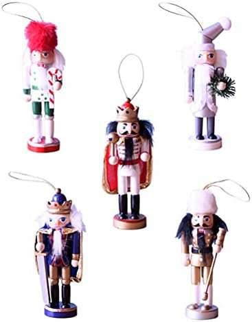Decorações de Natal de Galpada 5pcs de Natal Decores de Puppets Decores de cena interna Decors de marionetes de Xmas