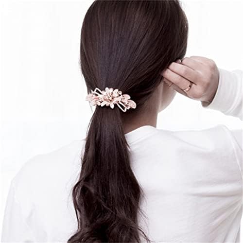 Douba Hair Clips Feminino Cabeça adulta Acessórios de cabelo elegante Card de jóia de cabeça clipe de primavera