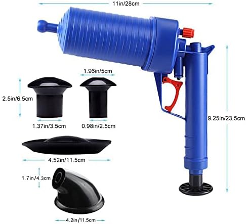 Zhuhw alta pressão poderosa pia manual de punger bomba de limpador para banheiros chuveiro de banheiro