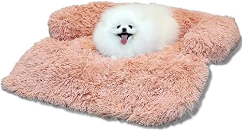H.S.C Pet Calming Dogs Beds tapetes 2Sides Protetor de móveis com tampa lavável removível para cães ou gatos grandes/médios/pequenos