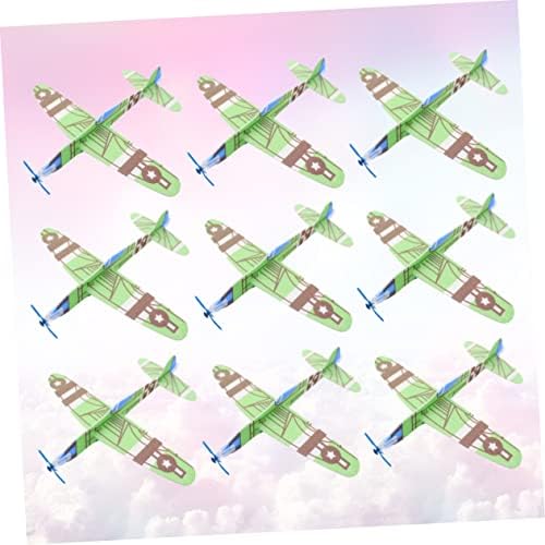 Toyvian 22pcs Plano de brinquedo Kidult Toys Kids Kids Airplane Toy Splicing Toys Crianças Toy Toy Gift Modelo Criança